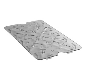 CM 1218DSCW DRAIN SHELF 12X18 BOX CLEAR    6EA